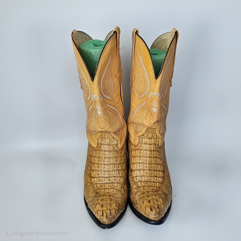 Men's Yellow Cowboy Boots El General